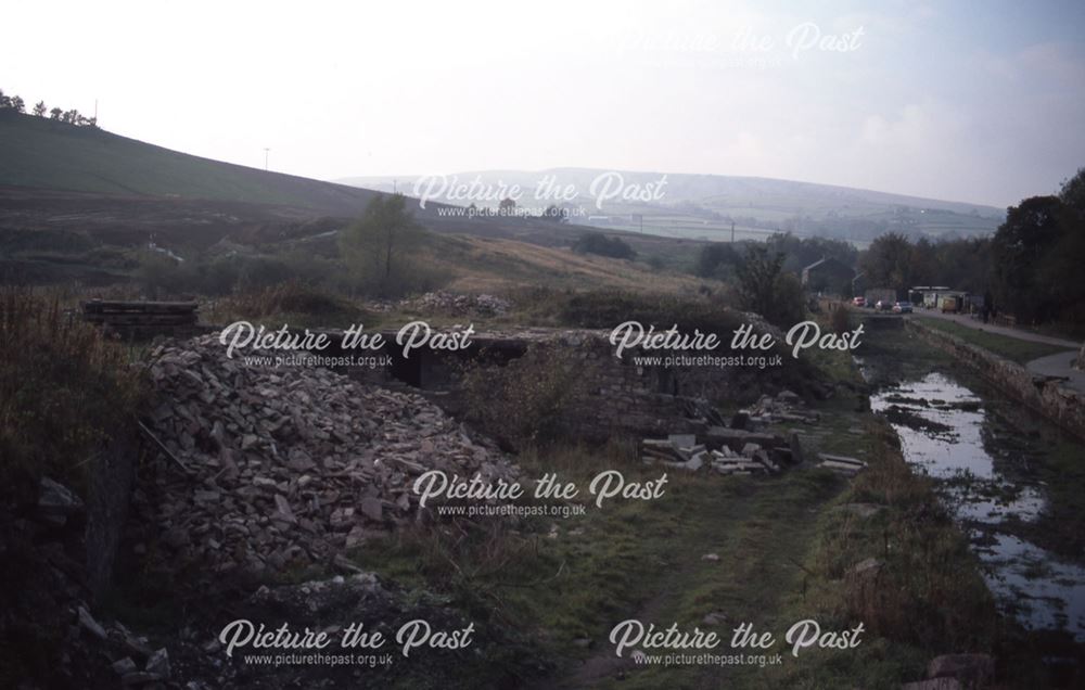 Stone Crusher, Peak Forest Canal, Bugsworth, 1985