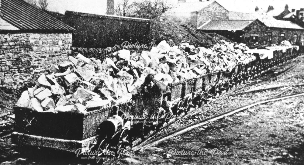 Peak Forest Tramway Wagons, Peak Forest, pre 1921