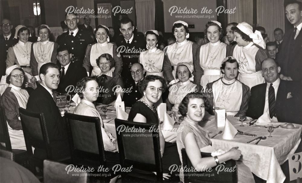 St. John's Ambulance Annual Dinner, Station Hotel, Chesterfield, 1949-50