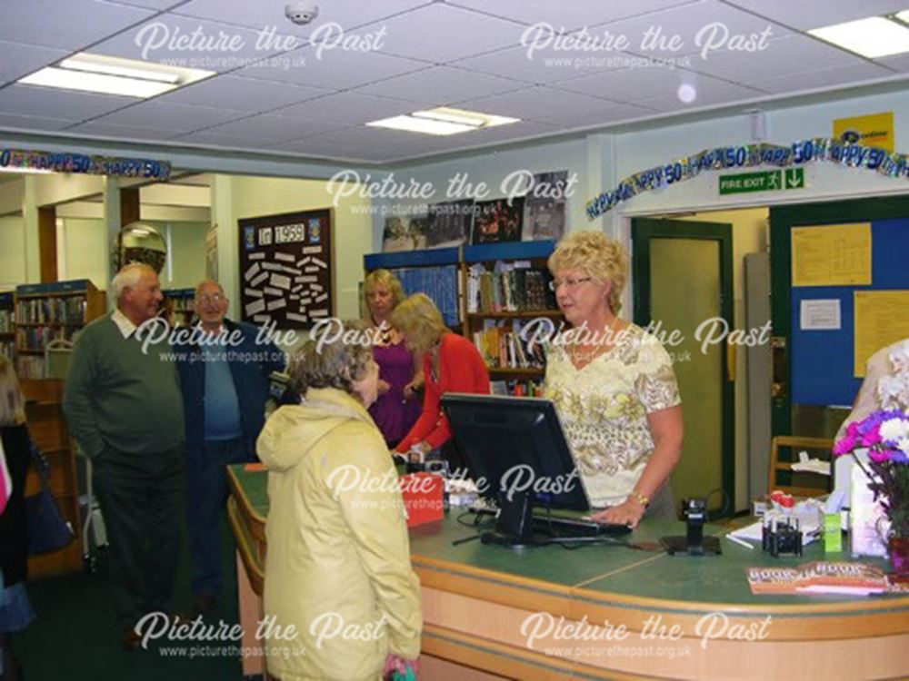 Heanor Library's 50th birthday celebrations, Ilkeston Road, Heanor, 2009