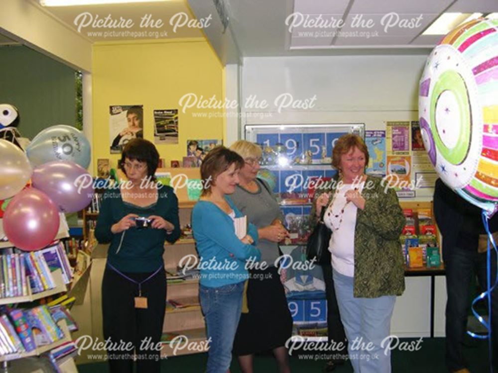 Heanor Library's 50th birthday celebrations, Ilkeston Road, Heanor, 2009