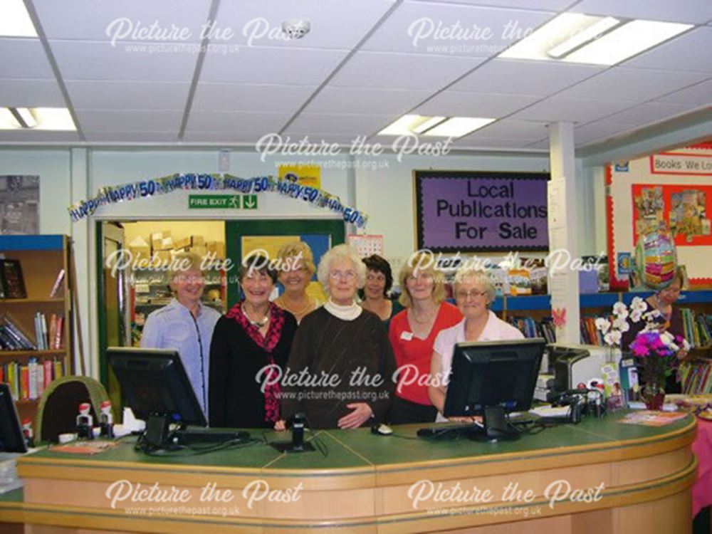 Heanor Library's 50th birthday celebrations, Ilkeston Road, Heanor, 2009