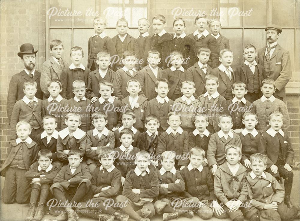 Chaucer Street Infant School, Lower Chapel Street, Ilkeston, c 1894-5
