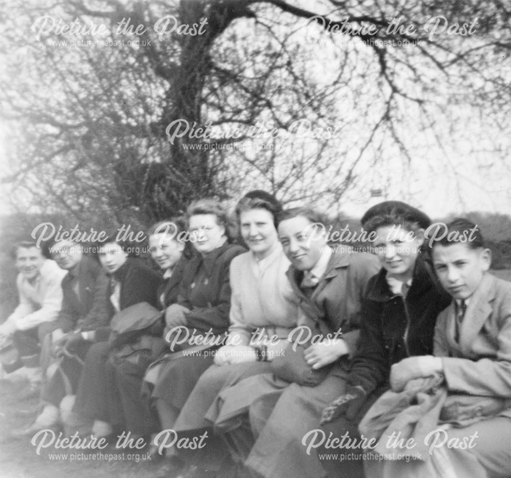 Church Members Camping at Kinder Scout, Edale, 1960s