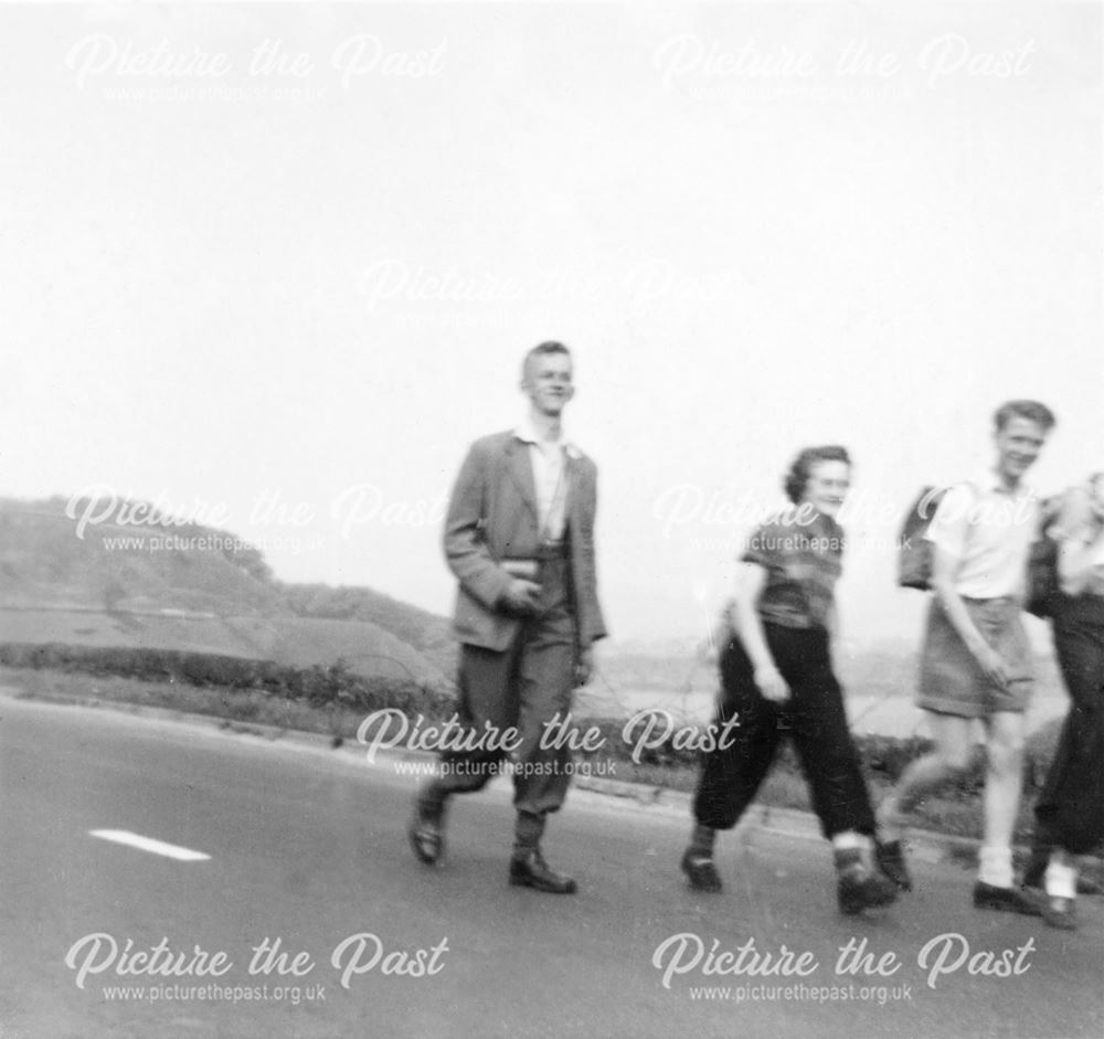 Church Members Trip to Kinder Scout, Edale, 1960s