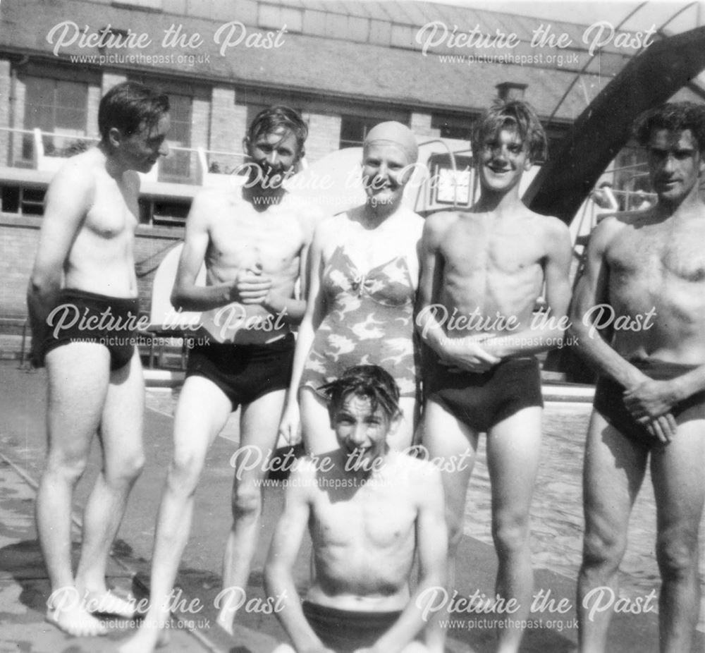 Swimming outing of Church Members Camping at Kinder Scout, Edale, 1960s