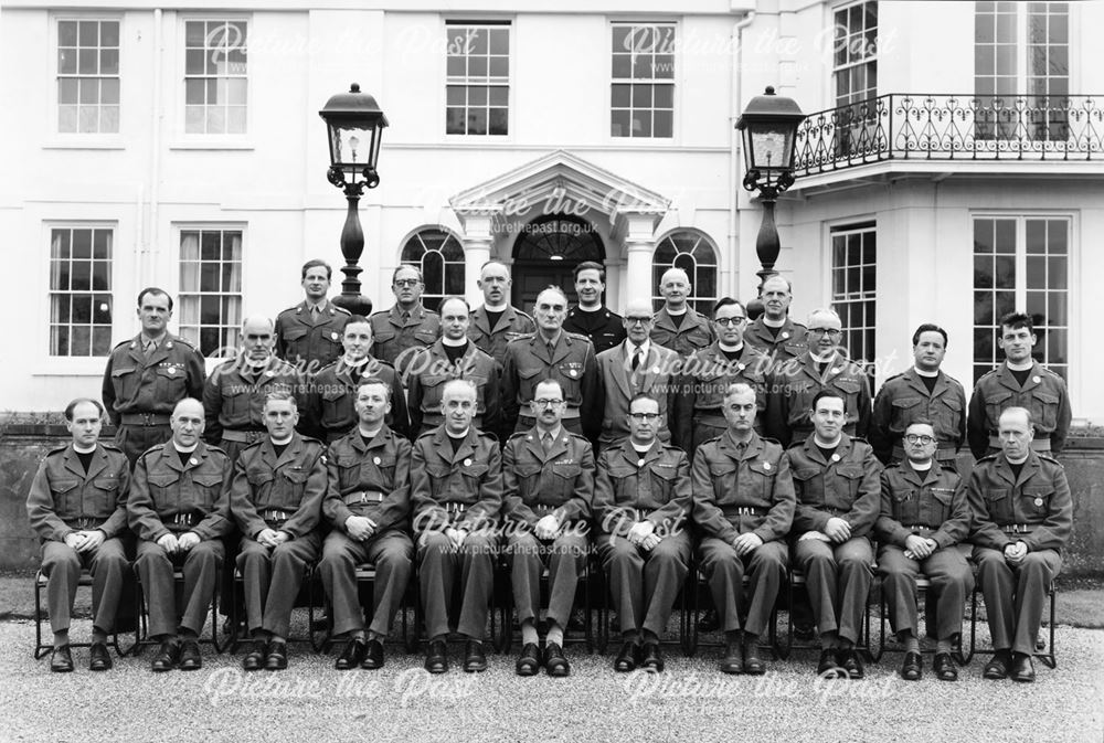 Rev H E Brown (Front Row 2nd from the Right) 