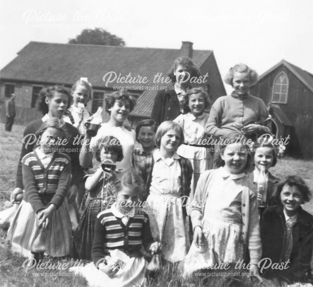 Children Playing in the Hay, Openwoodgate, 1950s