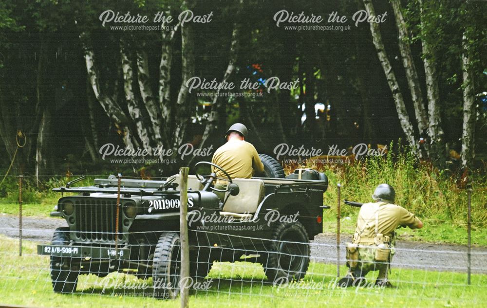 Peak Rail 1940s Weekend, Station Road, Darley Dale, 2006