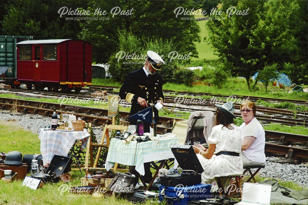 Peak Rail 1940s Weekend, Station Road, Darley Dale, 2006