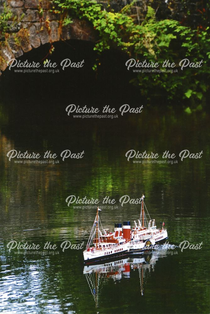 Model Ship 'Waverley', Lumsdale Pond, Matlock, 2006