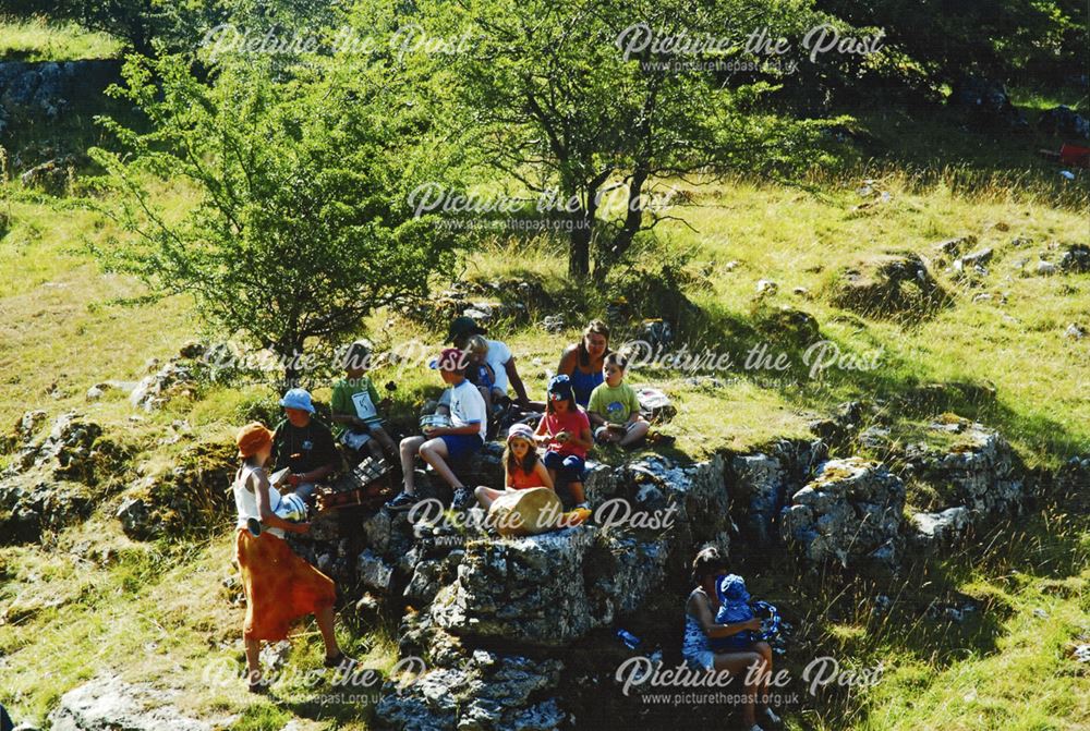 Group of Children, with Musical Instruments, Lumsdale Pond, Matlock, 2006