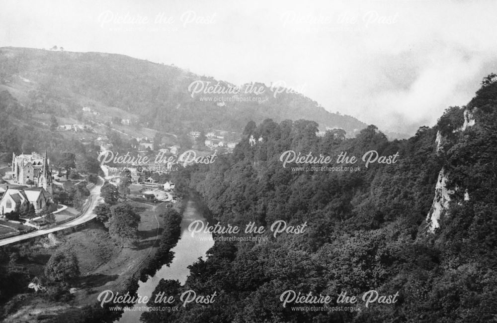 View of Matlock Bath, 1890s