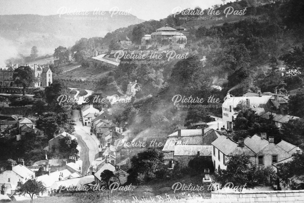 View of Matlock Bath, 1890s