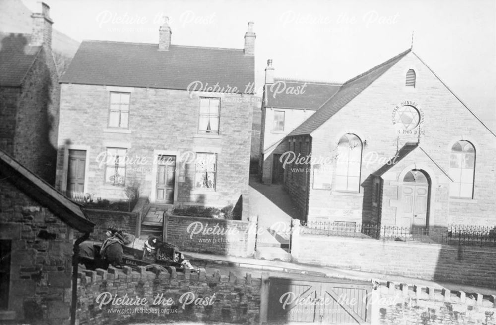 New Wesleyan Sunday School, Buxton Road, Chinley, c 1910s-1920s ?