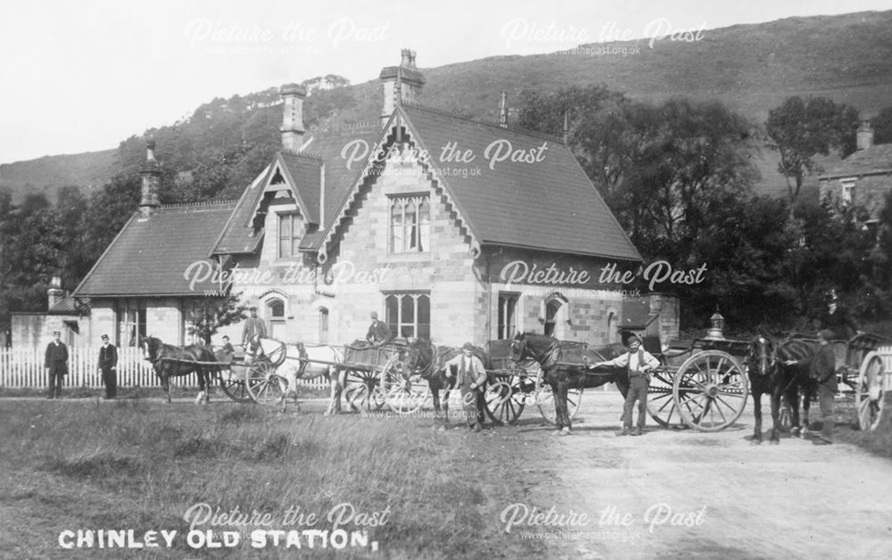 Chinley Railway Station, Cracken Close, Chinley, 1860s-90s