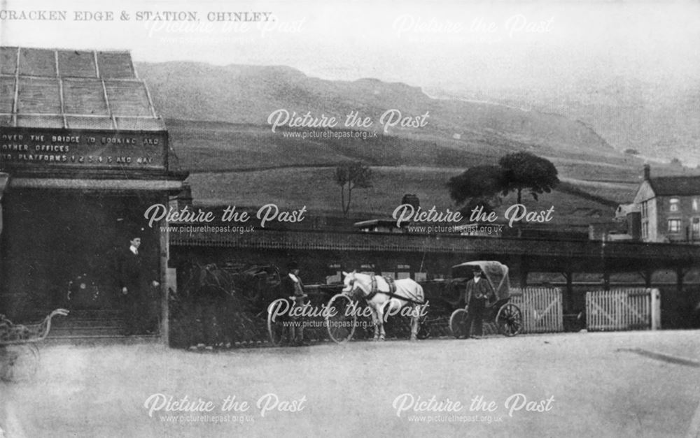 Cracken Edge and Chinley Railway Station, Cracken Close, Chinley, 1860s-90s