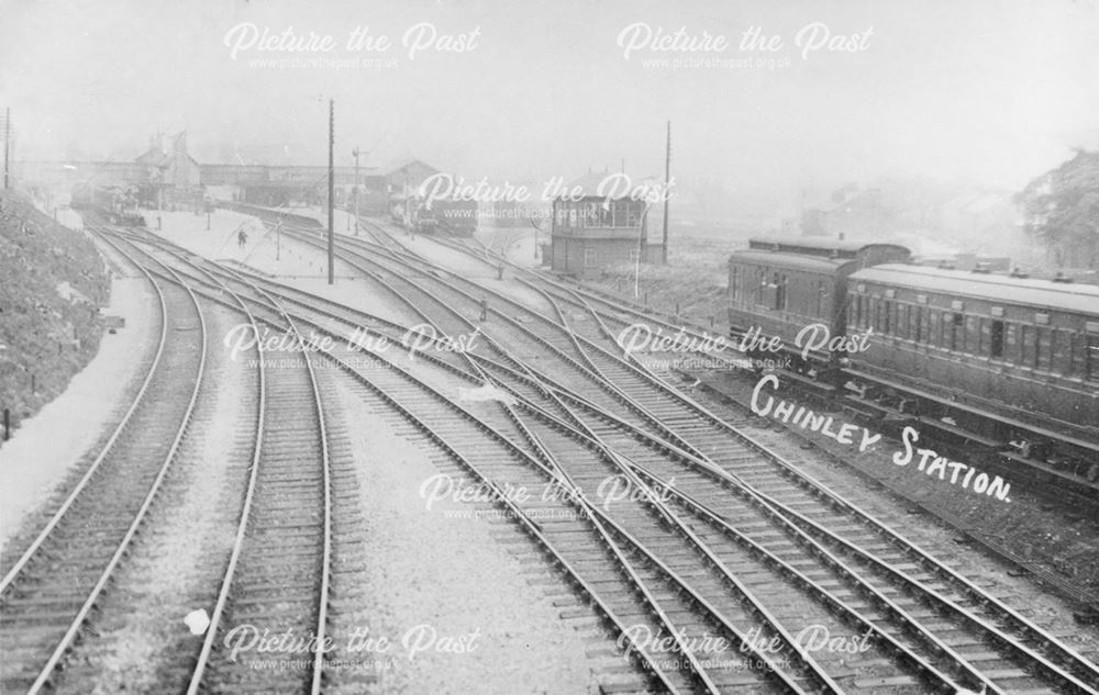 Second Chinley Railway Station, Lower Lane, Chinley, c 1900s