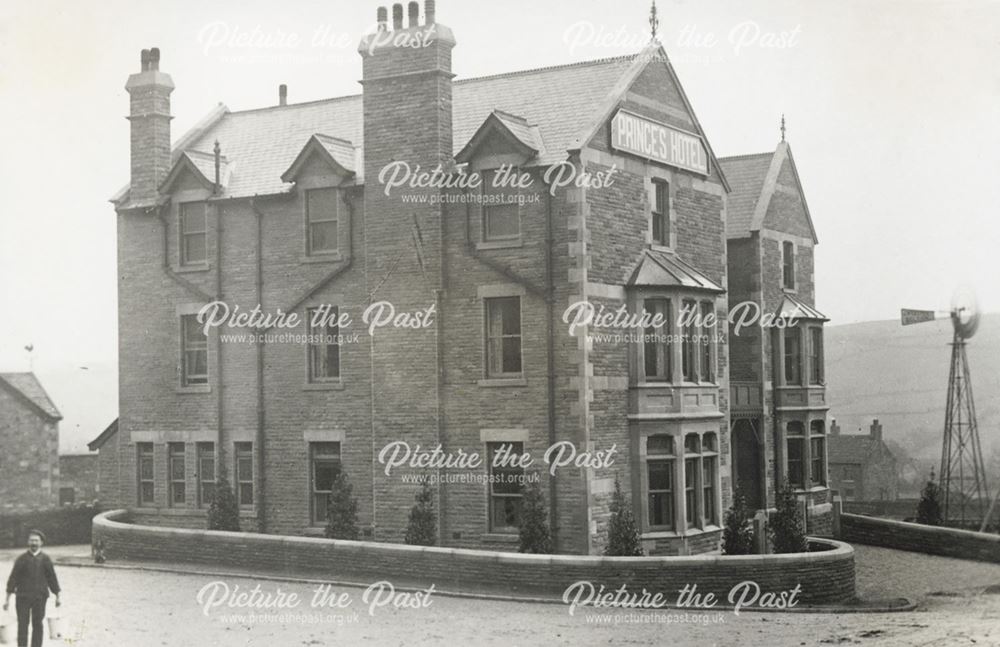 The New Princes Hotel, Buxton Road, Chinley, 1902-03