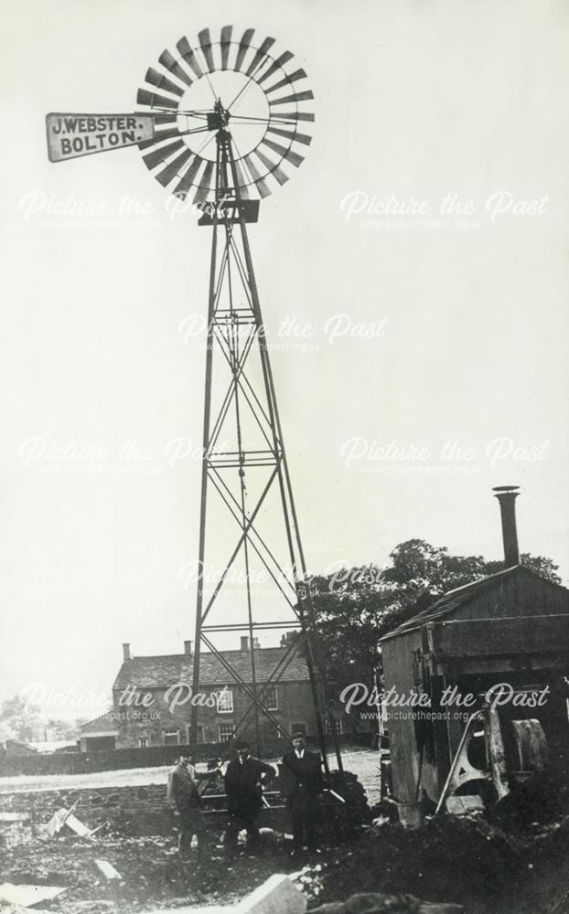 Boring for water for the new Princes Hotel, Green Lane, Chinley, 1902-03