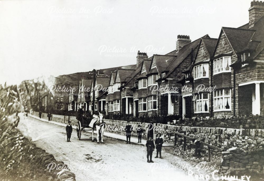 Housing on Buxton Road, Chinley, c 1900s - 1910s