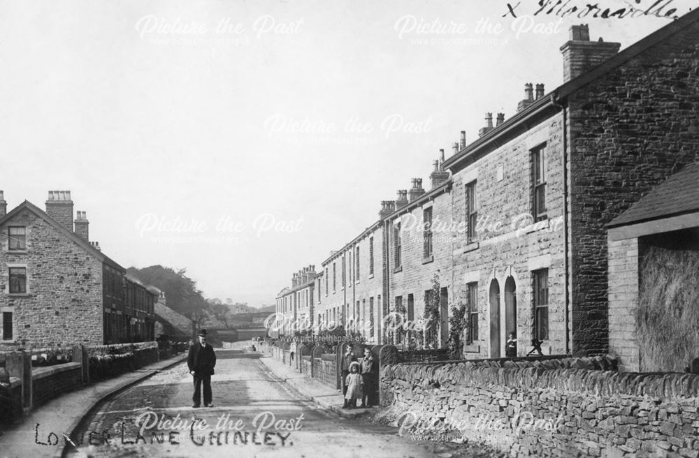 Lower Lane, Chinley, c 1900s-1910s