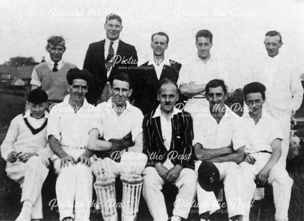 Cricket Club (Second Team), Chinley, 1934-35