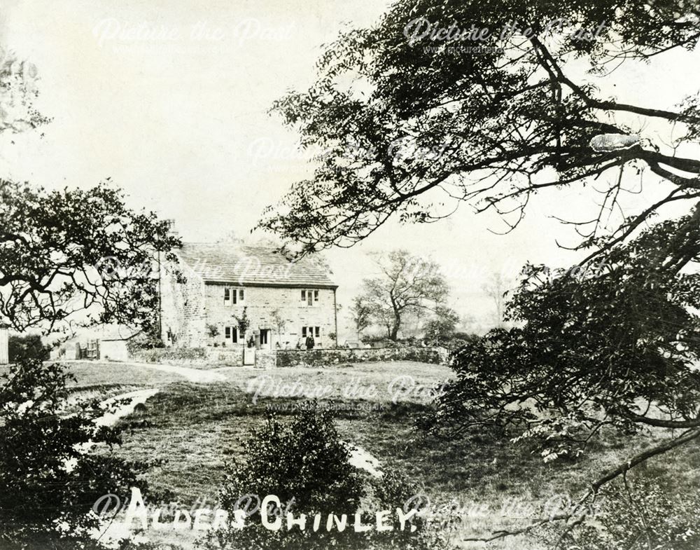 Alders House, Alders Lane, Chinley, c 1900