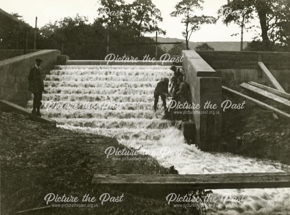 Alderbrook Dam, Chinley, 1939