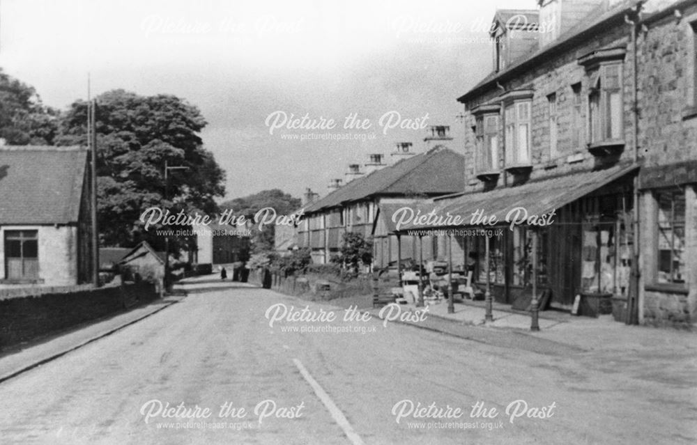 Arcade on Lower Lane, Chinley, c 1950s