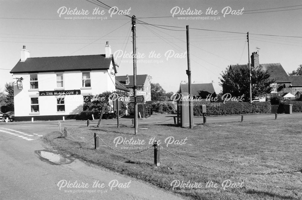 Black Cow Public House, Village Green, Lees, 2003