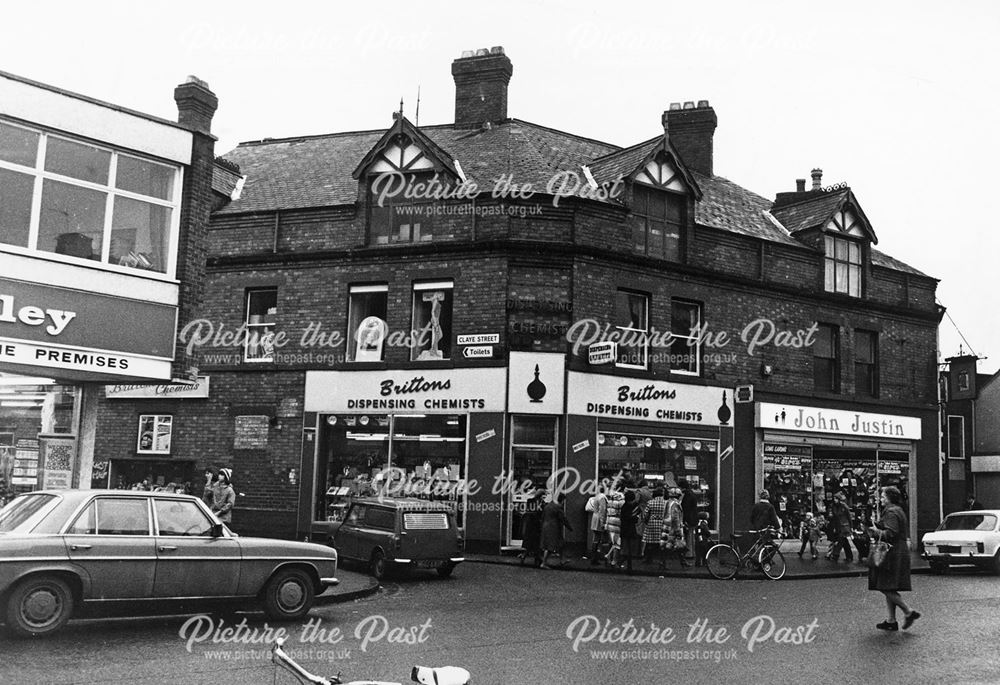 Nos 67-71 Shops, High Street, Long Eaton, c 1978