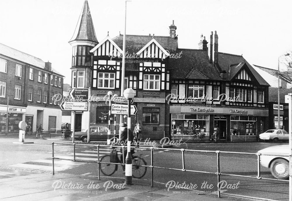 Nos 1 and 3 Derby Road, Long Eaton, c 1978