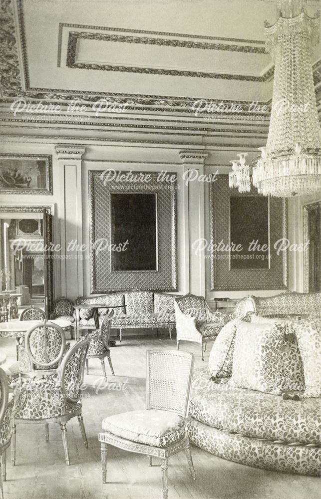 The Drawing Room, Chatsworth House, Chatsworth, c 1868