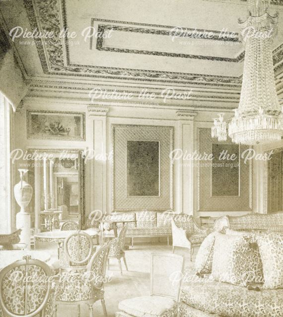 The Drawing Room Chatsworth House Chatsworth C 1868