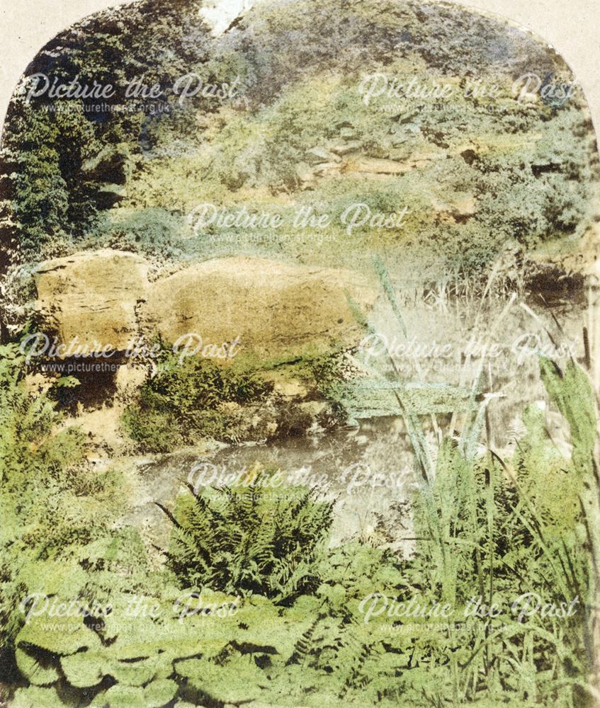 The Rocks, Chatsworth Gardens, Chatsworth, c 1868