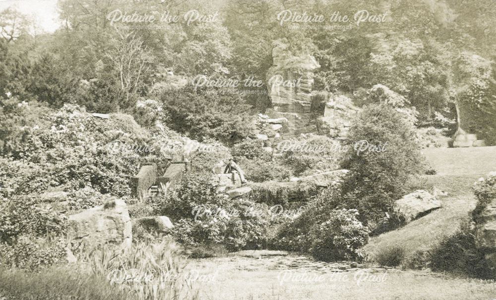 Chatsworth Gardens, Chatsworth, c 1868
