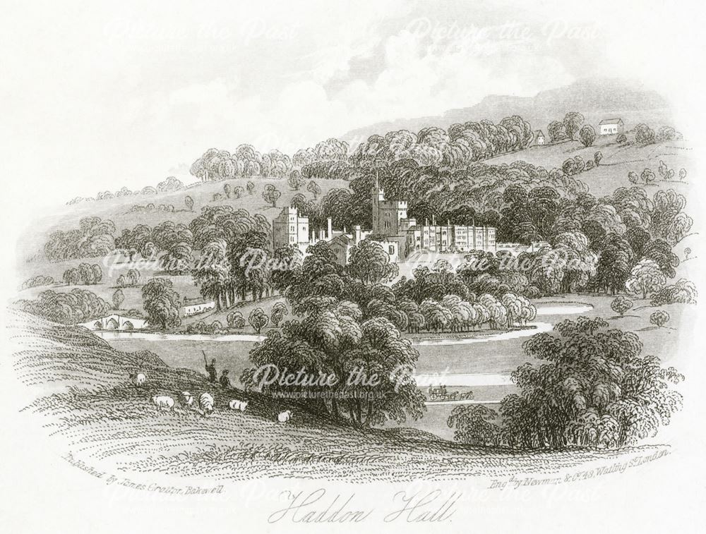 Haddon Hall, Haddon Road, Bakewell, c 1830s ?