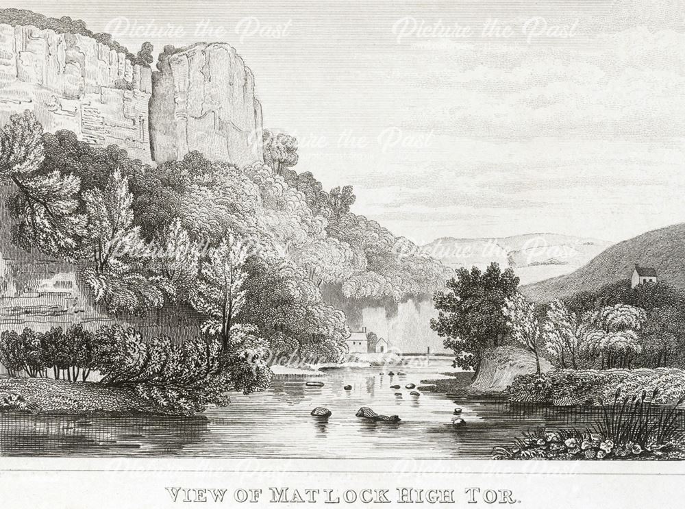 High Tor, Matlock Bath, c 1800s-1850s ?