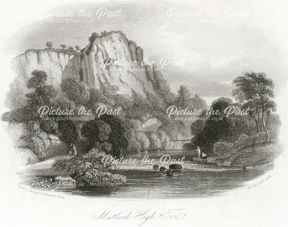 High Tor, Matlock Bath, 1848