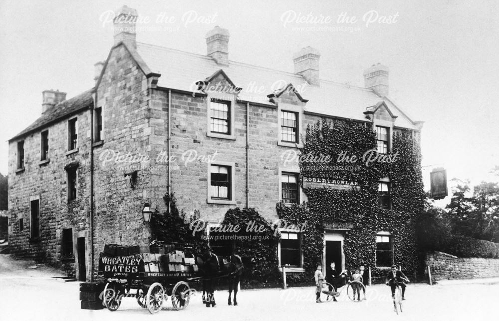 The Wheatsheaf Hotel, Nether End, Baslow, c 1900