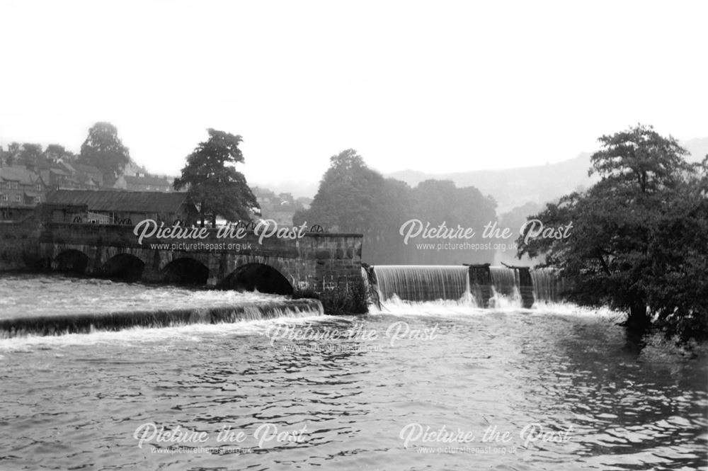 The Weir, Bridgefoot, Belper, 1960