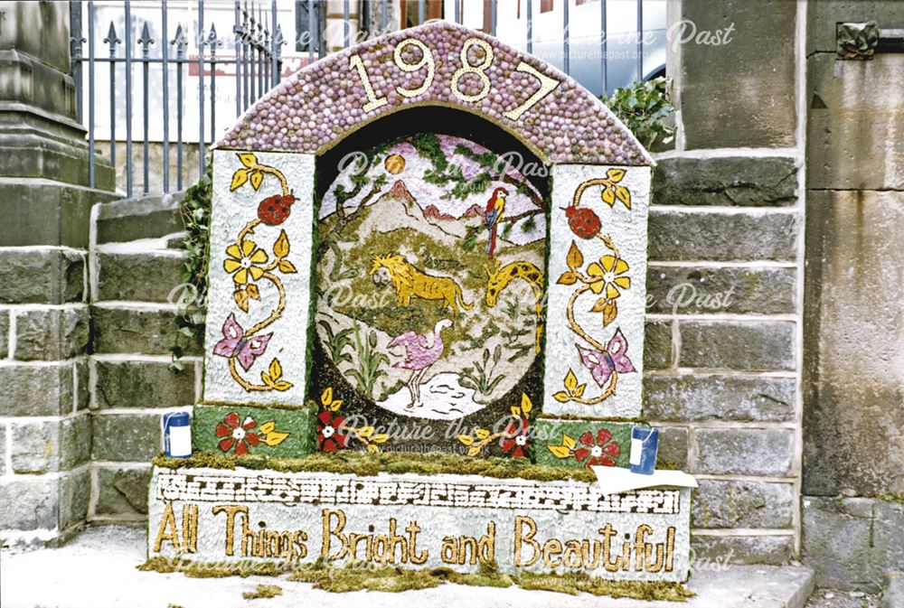 Well Dressing, Bonsall, 1987