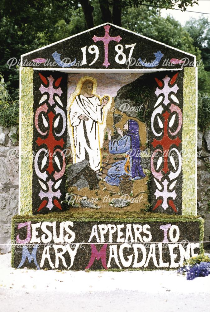 Well Dressing, Bonsall, 1987