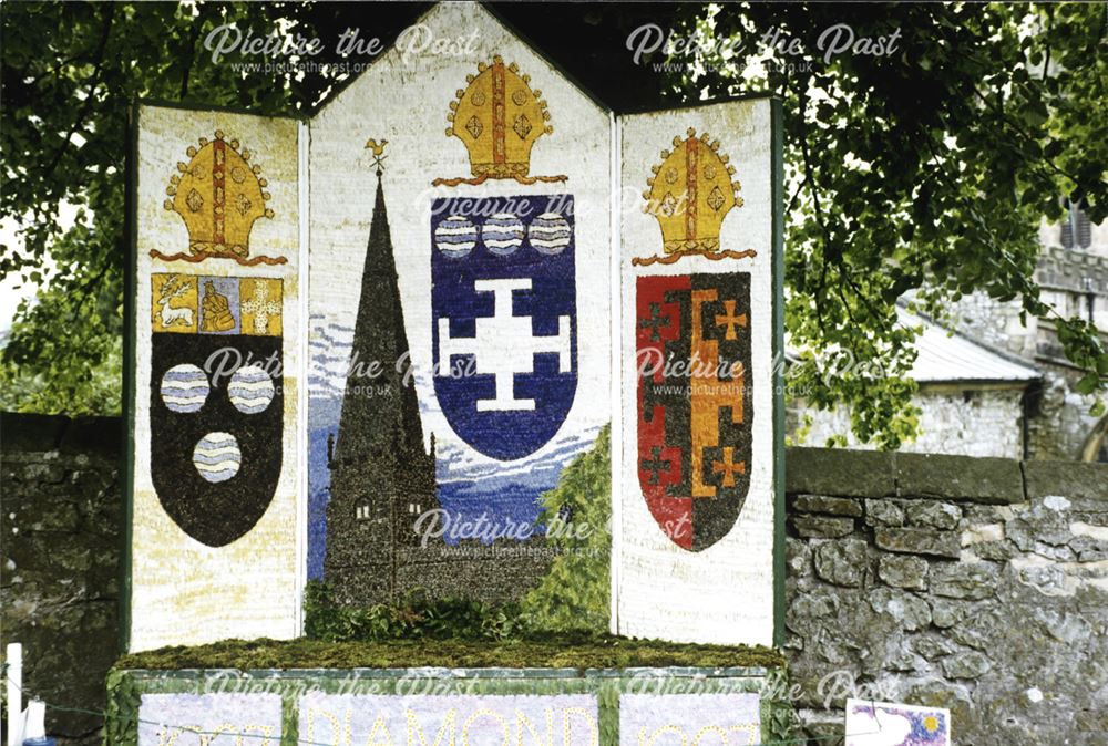 Well Dressing, Bonsall, 1987