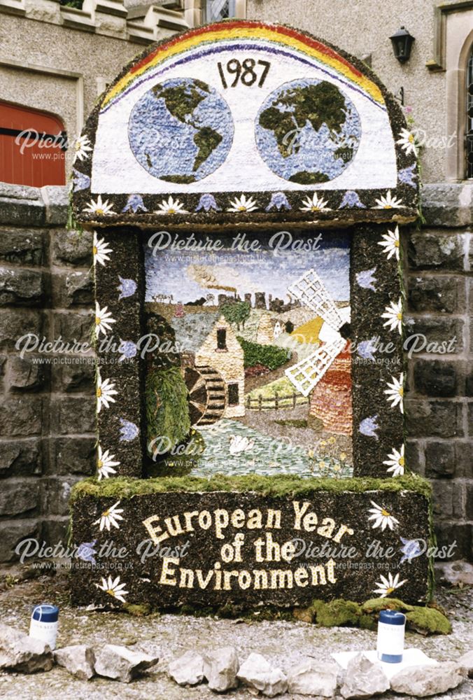 Well Dressing, Bonsall, 1987