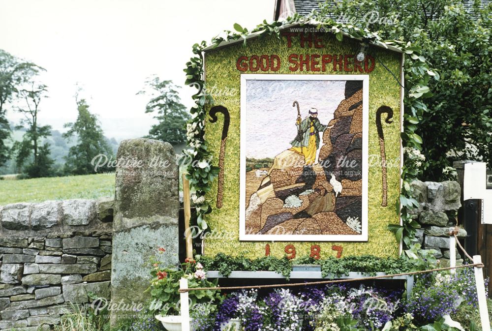 Well Dressing, Longnor, 1987