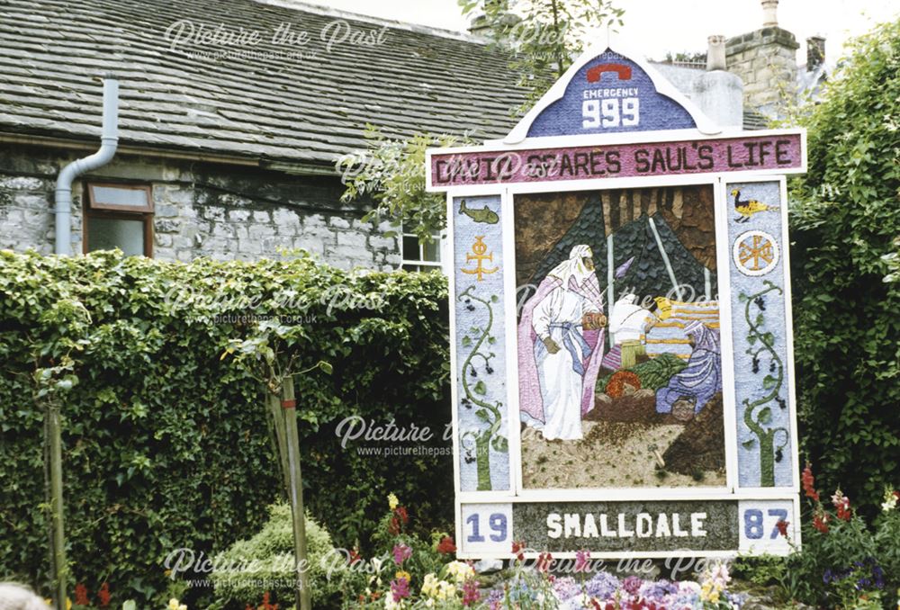 Well Dressing, Smalldale, 1987