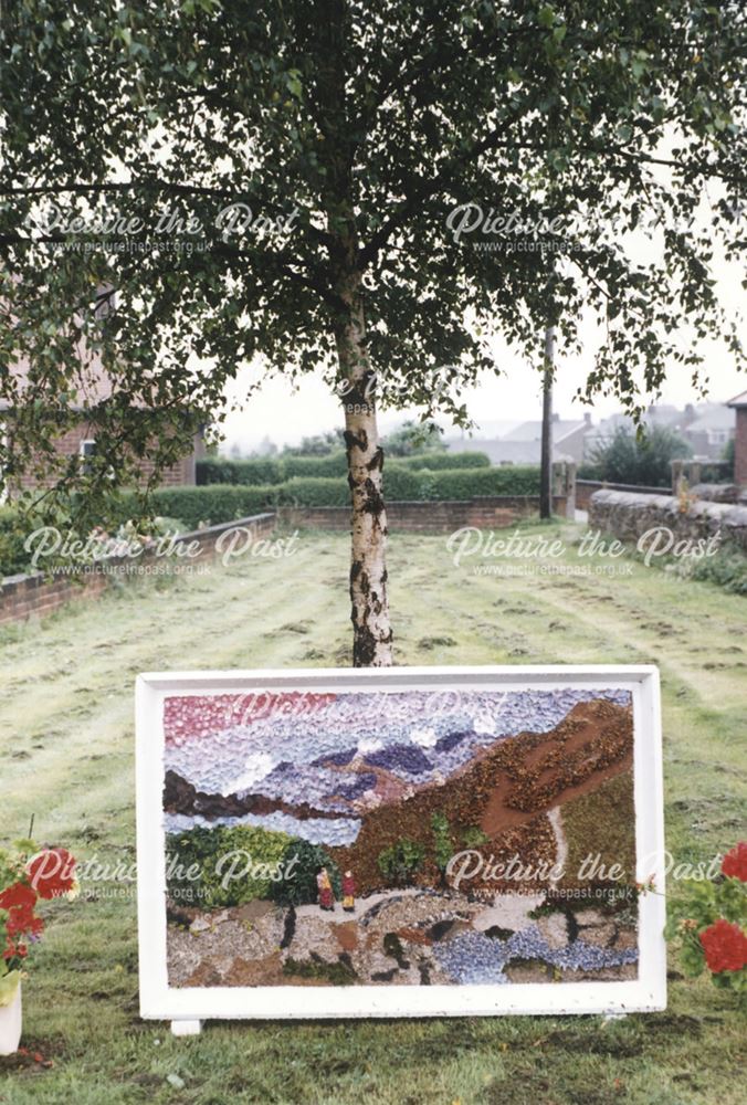 Well Dressing, Whitwell, 1987