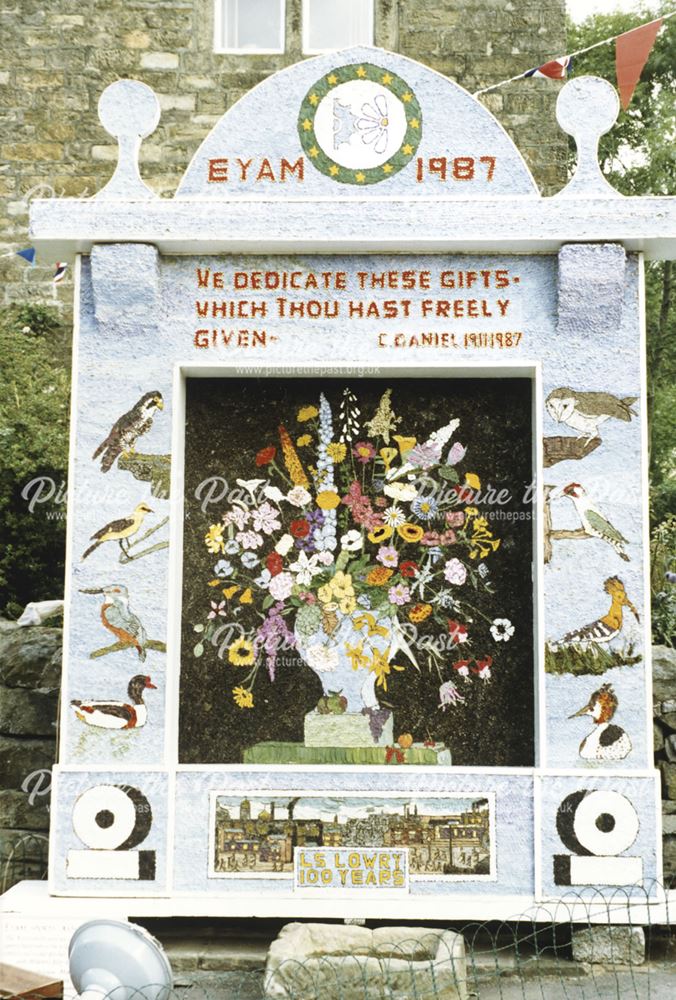 Well Dressing, Wormhill, 1987